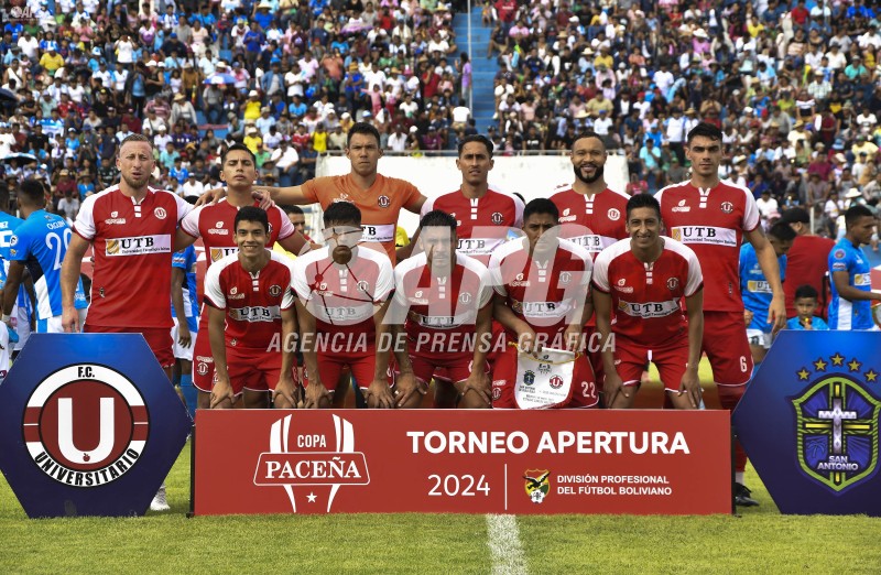 FINAL DEL TORNEO APERTURA SAN ANTONIO VS FC UNIVERSITARIO